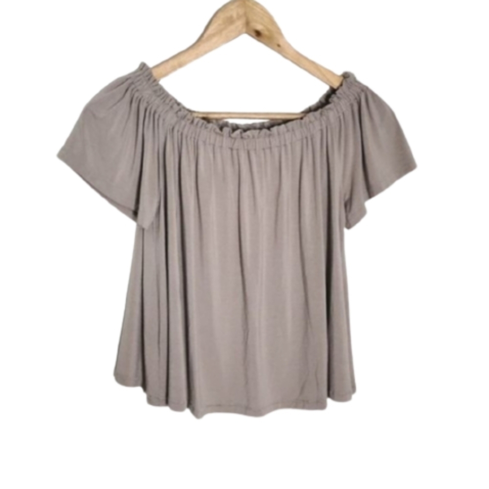Aritzia Wilfred Sartre Off-The- Shoulder Top Women's Size XS
